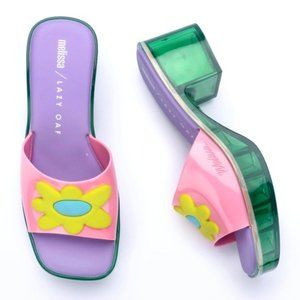 Lazy Oaf "shape"- Flower Daisy Chunky platform sandal!!